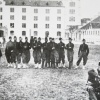 1861 Kaserne Basel Infanteristen Aermelwesten