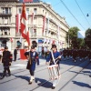 Paradeplatz mit Fähnrich Kunz